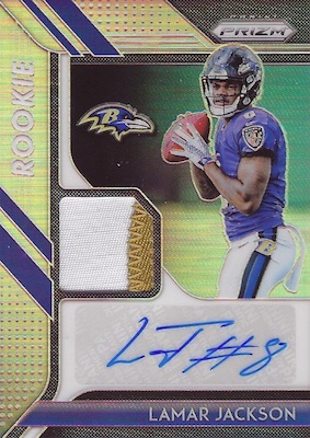 2018 Panini Prizm Football Lamar Jackson Card – 2018 Panini Prizm Football Hobby