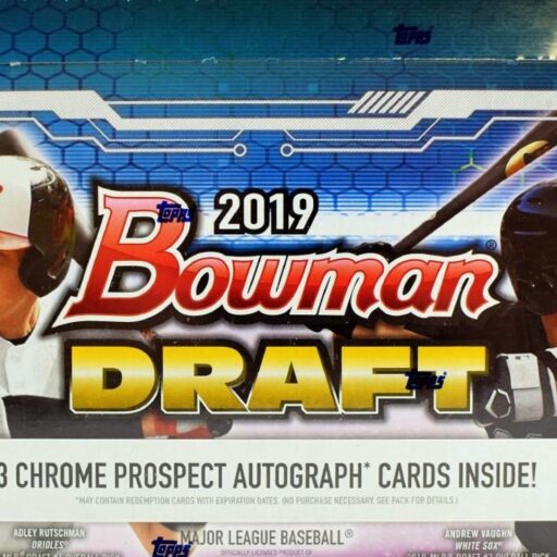 2019 Bowman Draft Baseball Jumbo Box