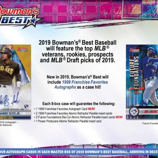 2019 Bowman's Best Baseball Hobby Box