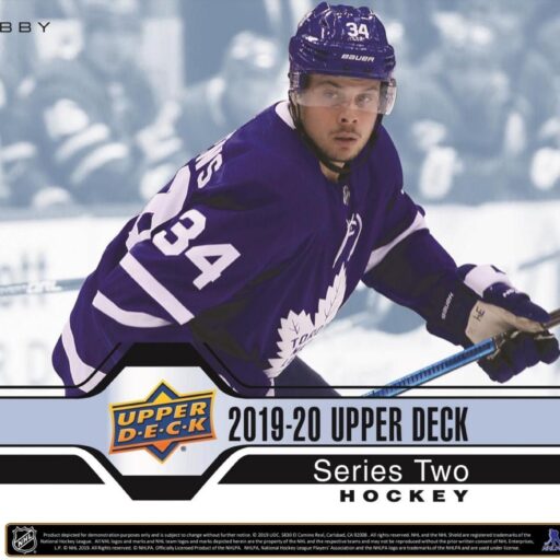 2019-20 Upper Deck Series 2 Hockey Hobby Box