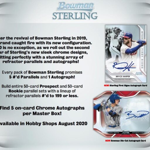 2020 Bowman Sterling Baseball Hobby Box