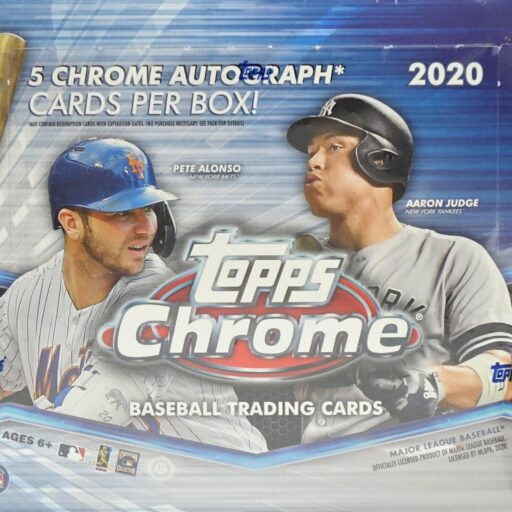 2020 Topps Chrome Baseball Jumbo Box