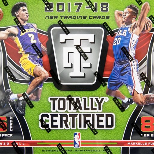 2017-18 Panini Totally Certified Basketball Hobby Box