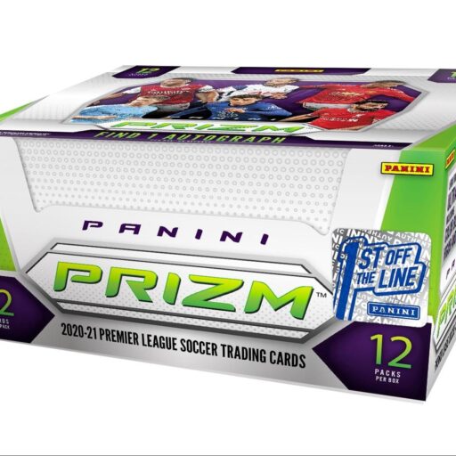 2020-21 Panini Prizm Premier League 1st off the Line Soccer Hobby Box