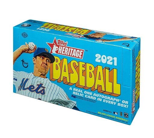 2021 Topps Heritage Baseball Hobby Box