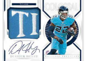 Colossal-Signatures-Derrick-Henry - 2020 Panini National Treasures Football