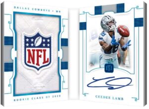 Rookie-Jumbo-Prime-Signatures-CeeDee-Lamb-RC - 2020 Panini National Treasures Football