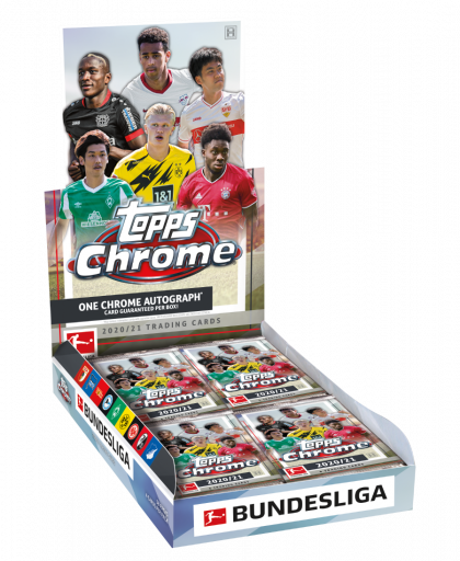 2020-21 Topps Chrome Bundesliga Soccer Hobby Box