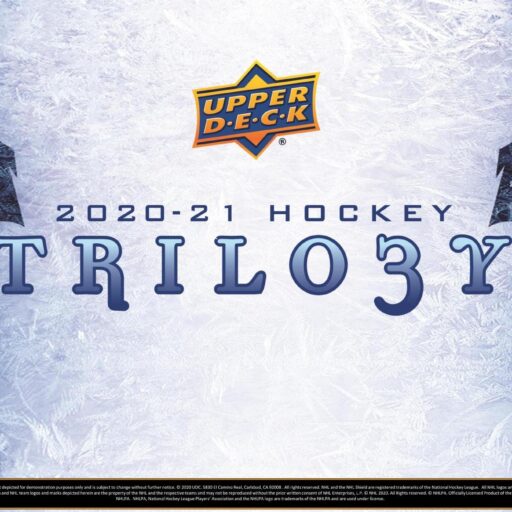 2020-21 Upper Deck Trilogy Hockey Hobby Box