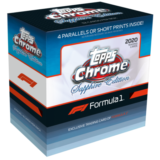 2020 Topps Chrome Formula 1 Sapphire Edition Racing Hobby Box