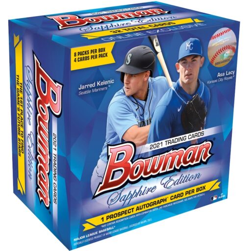 2021 Bowman Sapphire Baseball Hobby Box