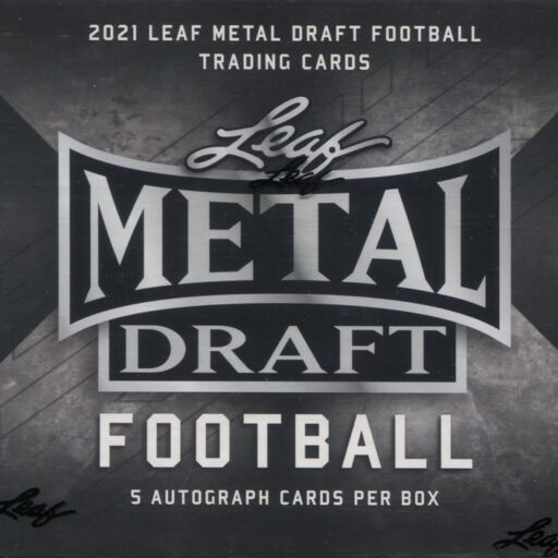 2021 Leaf Metal Draft Football Hobby Box
