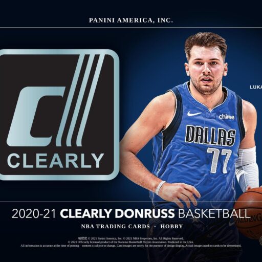 2020-21 Panini Clearly Donruss Basketball Hobby Box