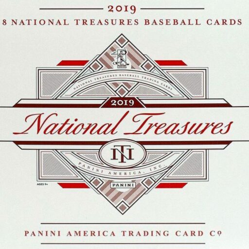 2019 Panini National Treasures Baseball Hobby Box