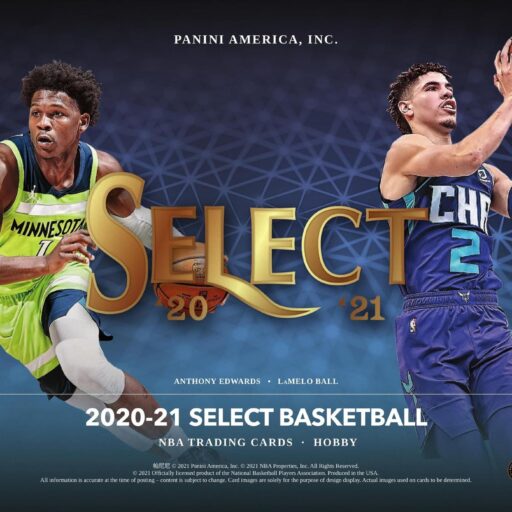 2020-21 Panini Select Basketball Hobby Box