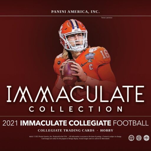 2021 Panini Immaculate Collegiate Football Hobby Box