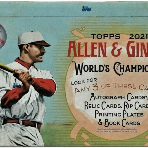 2021 Topps Allen & Ginter Baseball Hobby Box