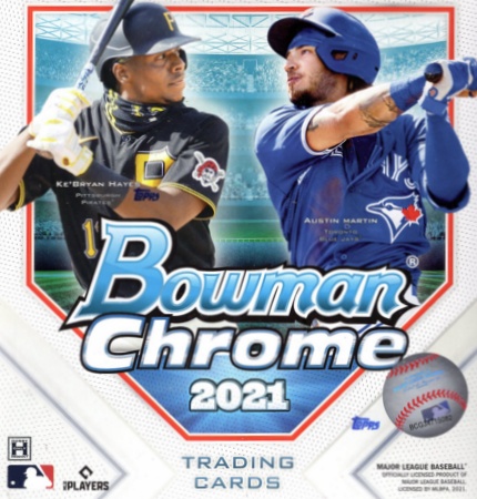 2021 Bowman Chrome Baseball Hobby Box