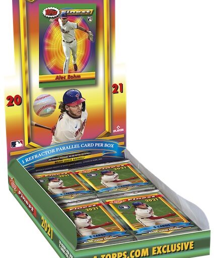 2021 Topps Finest Flashbacks Baseball Hobby Box