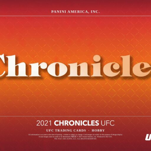 2021 Panini Chronicles UFC Hobby Box