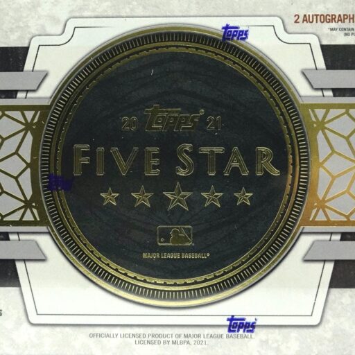 2021 Topps Five Star Baseball Hobby Box