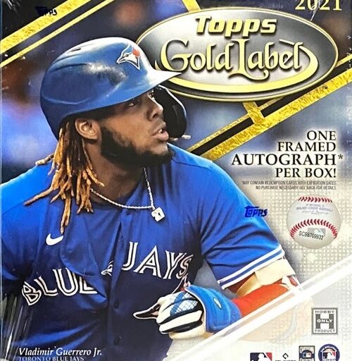 2021 Topps Gold Label Baseball Hobby Box