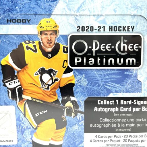 2020-21 Upper Deck OPC Platinum Hockey Hobby Box