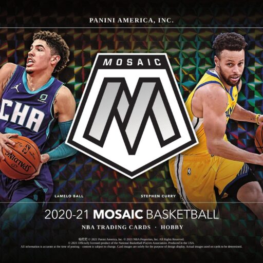 2020-21 Panini Mosaic Basketball Hobby Box