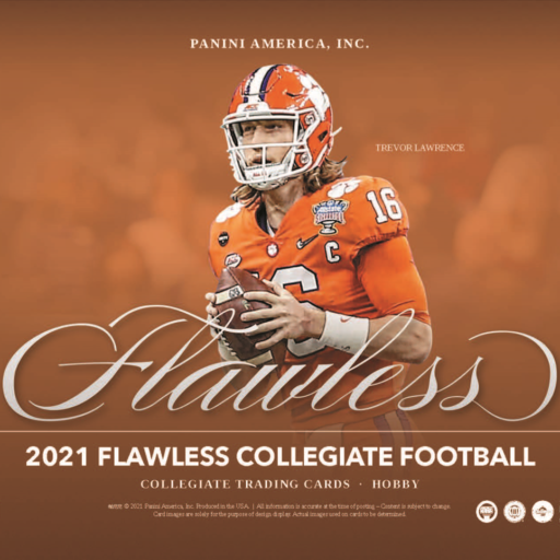 2021 Panini Flawless Collegiate Football Hobby Box