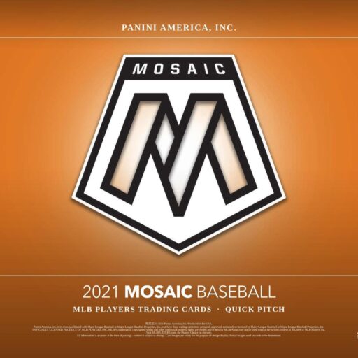 2021 Panini Mosaic Quick Pitch Baseball Hobby Box
