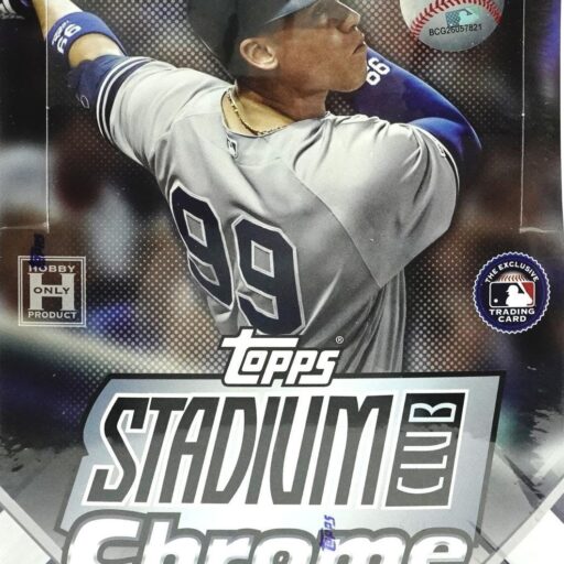 2021 Topps Stadium Club Chrome Baseball Hobby Box