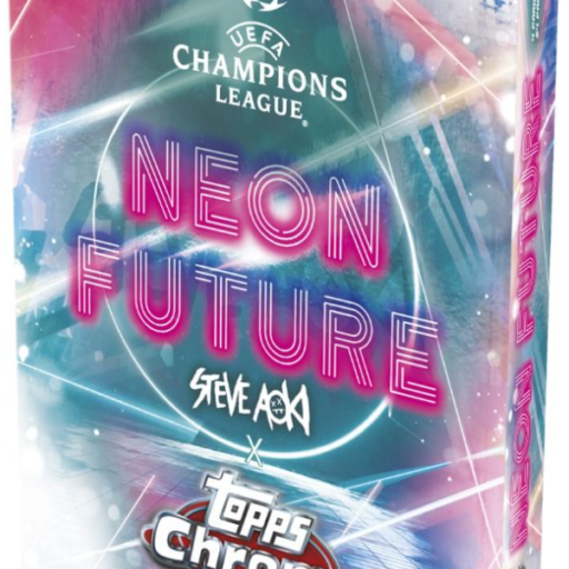 2021 Topps Chrome UEFA Champions League Steve Aoki Edition Soccer Hobby Box