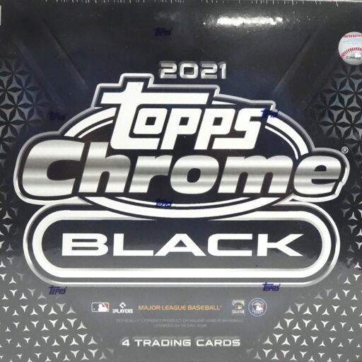 2021 Topps Chrome Black Baseball Hobby Box