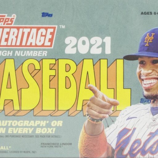 2021 Topps Heritage High Number Baseball Hobby Box