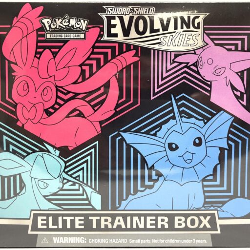 Pokemon Sword and Shield Evolving Skies Elite Trainer Hobby Box