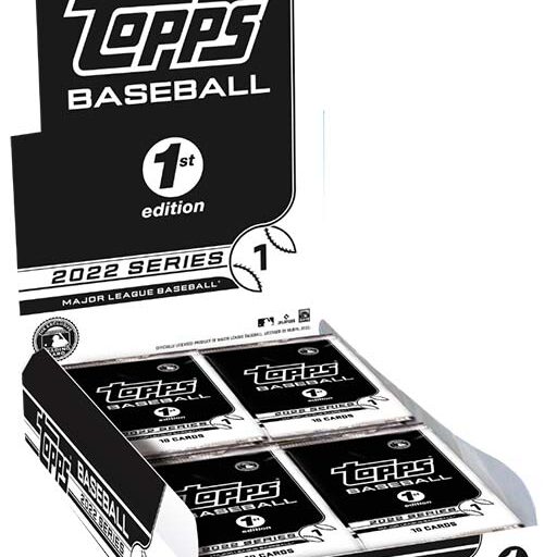 2022 Topps Series 1 1st Edition Baseball Hobby Box