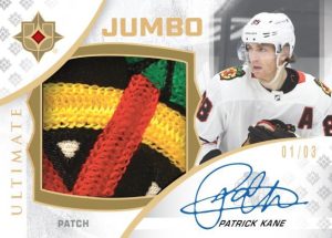 Base Set Jumbo Auto Patch Variant, Patrick Kane