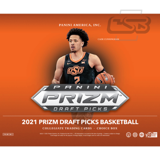 2021-22 Panini Prizm Draft Picks Collegiate Basketball Choice Box