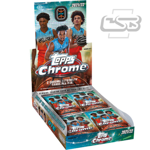 2021-22 Topps Overtime Elite Chrome Basketball Hobby Box