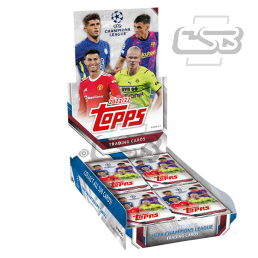 2021-22 Topps UEFA Champions League Collection Soccer Hobby Box