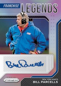Legends Signatures, Bill Parcells