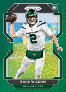 Rookies Prizm Green Scope, Zach Wilson