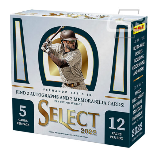2022 Panini Select Baseball Hobby Box