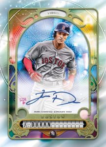 Astrological Chrome Autograph Card, Jarren Duran