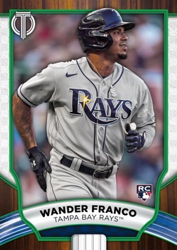 Base Card – Green Parallel, Wander Franco