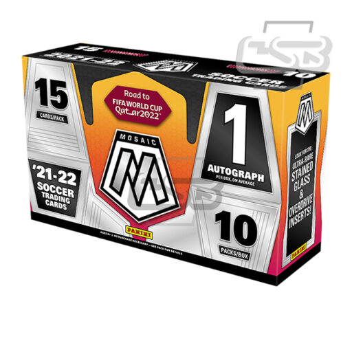 2021-22 Panini Mosaic Road to FIFA World Cup Soccer Hobby Box
