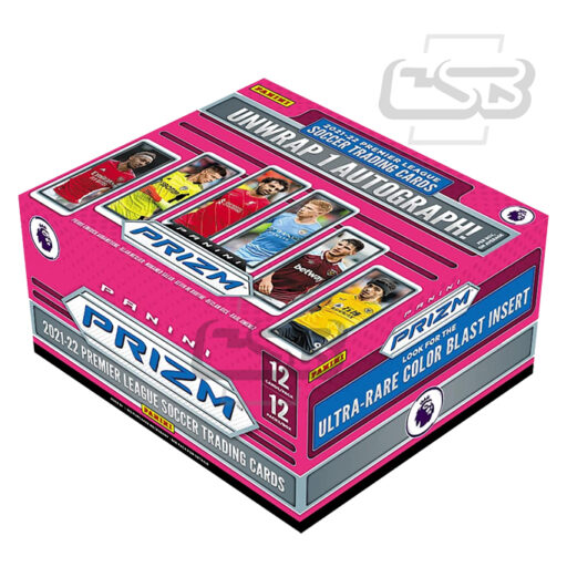2021-22 Panini Prizm Premier League Soccer Hobby Box