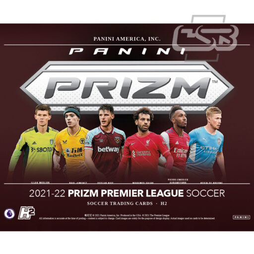 2021-22 Panini Prizm Premier League Soccer H2 Box