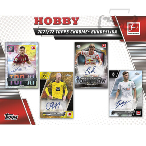 2021-22 Topps Chrome Bundesliga Soccer Hobby Box