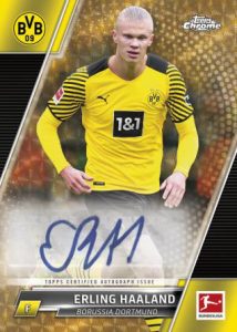 Base Card Autograph SuperFractor Variation, Erling Haaland